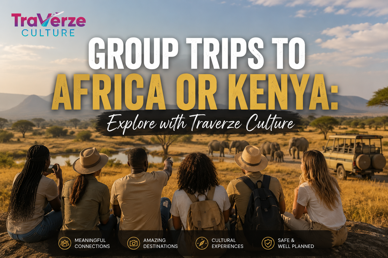 Group Trips to Africa or Kenya: Explore with Traverze Culture, Traverze Culture, USA, Kenya relocation & global mobility
